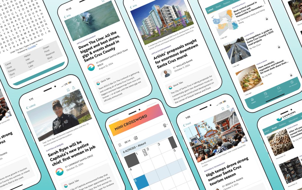 Lookout Santa Cruz app